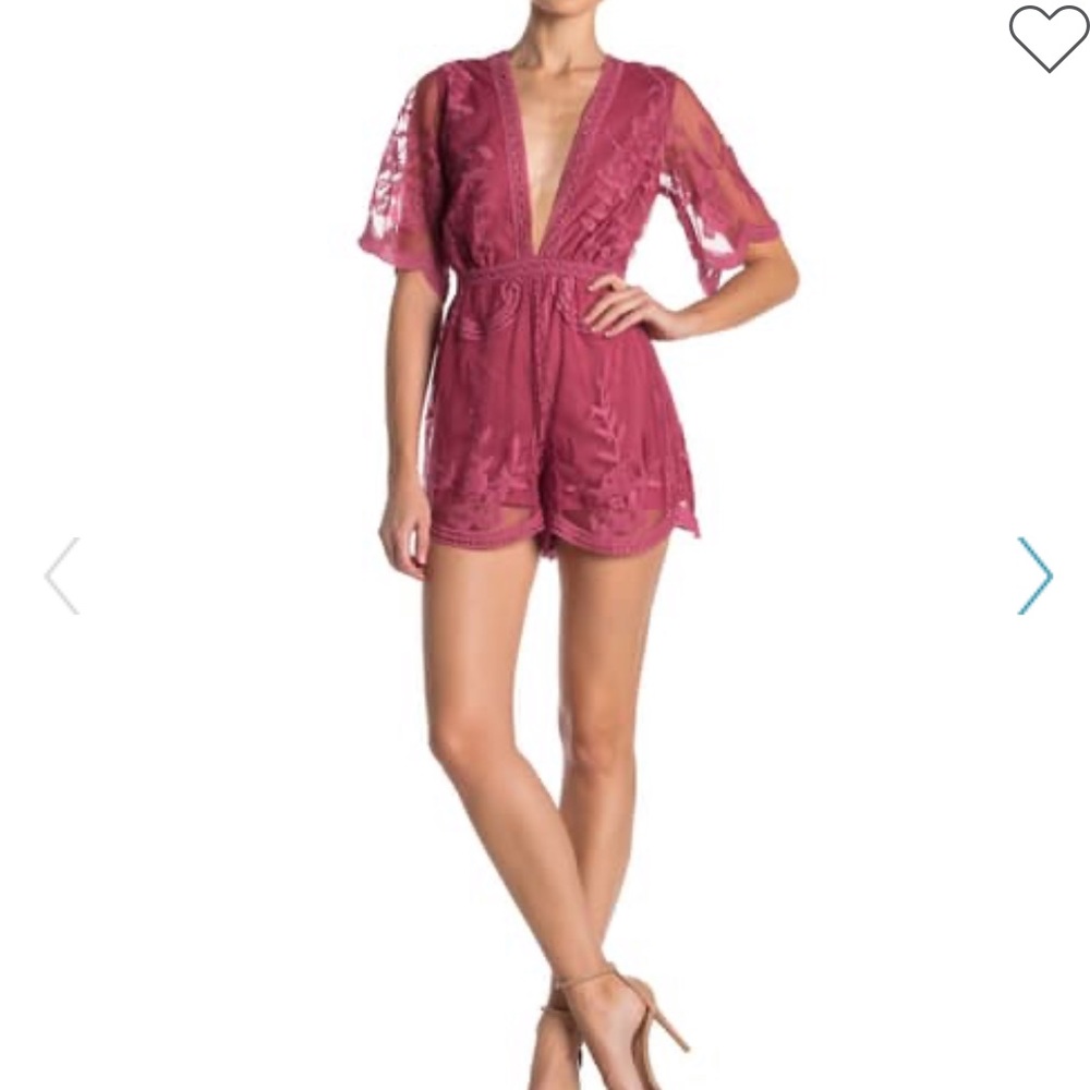 SOLD! Rose Wild Honey Romper